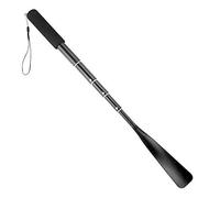 Chausse-pied Cornes de chaussures télescopiques en alliage d'aluminium, longues cornes de chaussures portables en métal, cuillère chausse-pied, outil de levage de chaussures for personnes âgées Chauss