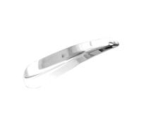 Chausse-pied en acier inoxydable, chausse-pied en métal - Corne de chaussure portable, chausse-pied en acier inoxydable Unibody robuste, chausse-pied de voyage de 6,3 pouces pour usage domestique ou
