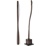 Chausse-Pied en Hêtre, Poignée Extra Longue en Bois Faite à La Main avec Chausse-Pied pour Hommes, Femmes, Femmes Enceintes, Personnes âgées