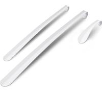 Chausse-pied en métal, set de 3 ( 16,5cm, 58cm, 79cm ) - Blanc