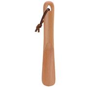 Chausse-Pied Ergonomique en Noyer Noir, avec Cordon pour la Maison, Accessoire de Voyage Ergonomique, Manche Court (Couleur : Couleur, Taille : 24 cm)