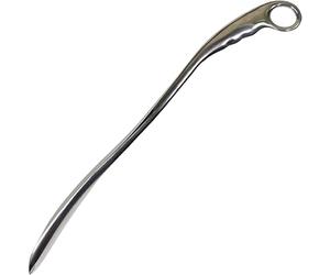 Chausse Pied Long Longue Poignée en Alliage D'aluminium De Haute Qualité Cuillère À Chaussures, Utilisation À Domicile Confortable À Tenir Shoe Horn, Stable Et Lisse Shoe Spoon