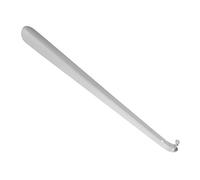 Chausse-pied Professionnel en Acier Inoxydable à Longue Poignée Corne de Chaussure Brillant Argent Métal Corne de Chaussure Chausse-pied pour Hommes Femmes Enfants Seniors