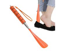 Chausse-pied réglable en acier inoxydable pour un usage domestique, cuillère à chaussures pour hommes, femmes,