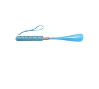 Chausse-pied rétractable à long manche en alliage réglable pour personnes âgées, bleu, Taille unique