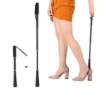 Chausse-pied télescopique, pour personnes âgées, avec longue poignée pour personnes âgées, outil portable rétractable avec longue poignée pour porter des chaussures