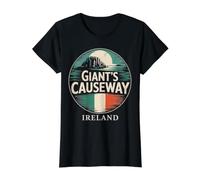 Chaussée des Géants Éire Voyage City Irlande Journey T-Shirt Graphique avec Valeur