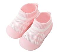 Chaussette Antiderapante Bebe, Chaussettes Doux Respirant Avec Semelle Souple Chaussures De Marche Semelle Souple Pour Maison Et Dehors Chaussures Antidérapantes Pour Bébé Fille Garçon (20 Infant)
