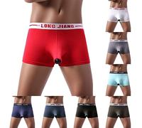 Chaussette Bambou - Caleçon Homme Coton Taille Haute Boxer Long Slip Sexy Chic Sissy Vetement Transparent