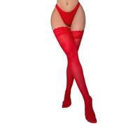 Chaussette Chaude Rétro- Chaussettes Randonnée Femme Bas Cuissardes en Dentelle Transparente Style EuropéEn Hautes éLéGantes pour Les FêTes De Fin D'AnnéE Base