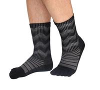 Chaussette Chaude Vintage, Chaussettes De Travail à Orteils pour RandonnéEs Hivernales Thermiques Mi-Mollet Chaudes SéParéS Un Confort Optimal Au Quotidien Et Les Sports Plein Air