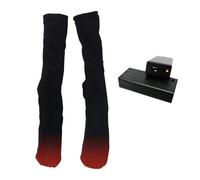Chaussette Chauffante Électrique Isolation Chauffante Confortable Lavable | Chaussettes chauffantes tricotées Ski Snowboard Sports de plein air Activités Maison Voyage Famille