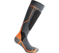 CMP - Chaussette de ski en laine, Anthracite Mel., 46/48