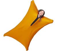 Chaussette Corporelle Sensorielle For Adulte, 65"x29" Chaussette Corporelle Extensible Enveloppante For Tout Le Corps For Soulager Le Stress Chez Les Adultes Souffrant D'autisme Et D'anxiété(Orange,S)