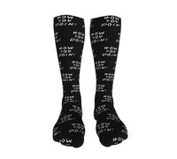 Chaussette Courtes Comment Ça Va Résistantes Chaussettes De Travail Antiderapante Chaussette Femme Pour Hiver Course Quotidien 50Cm