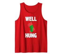 Chaussette de Noël Bien accrochée | Noël Amusant et inapproprié Débardeur