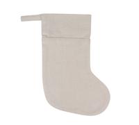 Chaussette de Noel en coton à colorier 23 cm