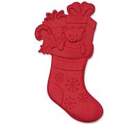 Chaussette de Noël Sizzix 3D Impresslits Embossing Folder par Kath Breen | 665764 | Chapitre 3 2022