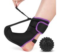 Chaussette de nuit avec balle de massage pour douleurs au talon et à la voûte plantaire