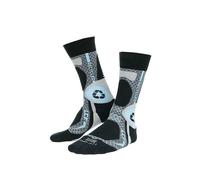 Chaussette de randonnÃ©e Rando-Recycled La Chaussette de France (Gris/Bleu) 35-37