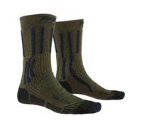X-SOCKS TREK X CTN Mâle Chaussettes Crew Bleu, Vert