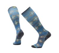 Chaussette de ski SMARTWOOL Ski Zero Cushion Paths Crossed Print OTC Ski (DEEP NAVY) L