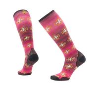 Chaussette de ski SMARTWOOL Women's Ski Zero Cushion Paths Crossed P Ski (POWER PINK) femme 34-37