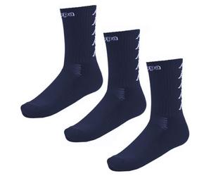 Chaussette d'Entraînement Quart de Haut pour Homme, Taille 8, Bleu Marine