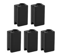 Chaussette en Silicone pour imprimante 3D, housse d'isolation thermique résistante aux hautes températures pour buse de bloc chauffant Hotend, paquet de 5