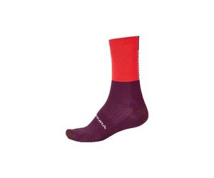 Chaussette endura baabaa merino rouge