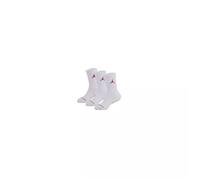 Chaussette enfant - JORDAN - Blanc-Noir - Pack de 3 paires - Taille 23.5-27 - Logo brodé
