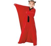 Chaussette Enveloppante Complète - TDAH Et Autisme - Soulagement Du Stress - Hypersensibilité - Exercice - Pression Profonde - Appareil De Thérapie Par Le Jeu - Lycra Fort (Color : Rot, Size : M)