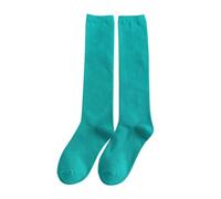 Chaussette Femme 39 Soquette Femme 38/40 Chaud mode de noël coupe-vent impression Tube chaussettes Long Tube coton Cadeaux NoëL Porte Jarretelles Blanc Sexy Et Bas (Green, One Size)