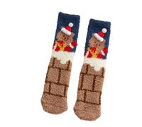 Chaussette Femme Fantaisie Chaussettes De Noël À Tricoter, Colorées Et Douillettes pour Une Tenue d'hiver À Mignon Rigolo Drôle Motif Mode Chic pour La Maison Dormir