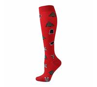 Chaussette Femme Fantaisie Chaussettes De Noël À Tricoter, Décontracté Et Polyvalent Peluche Multicolore À Mignon Rigolo Drôle Motif Mode Chic pour La Maison Dormir