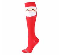 Chaussette Femme Fantaisie Chaussettes De Noël À Tricoter, Décontracté Et Polyvalent Peluche Multicolore À Mignon Rigolo Drôle Motif Mode Chic pour La Maison Dormir