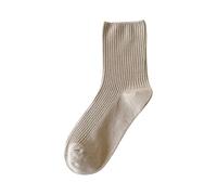 Chaussette Femme Women's Unisex Socks Soft And Cute Grosses Chaussettes Kaki Taille