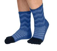 Chaussette Hautes Hommes Femme,Chaussettes à Orteils pour randonnées Hivernales Thermiques mi Mollet Chaudes à Orteils séparés pour Un Confort Optimal au Quotidien et pour Les Sports de Plein air