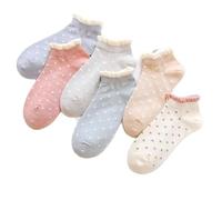 Chaussette Hiver Femme 38,Chaussettes Courtes DéContractéEs à Pois Pour Femmes IdéAles Au Quotidien Polyvalentes Et Basses IdéAles Pour Une Utilisation Toute L'AnnéE