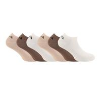 Chaussette Homme Coton - Lot de 6 - Chaussettes Basses Homme, Beige Taille 43/46