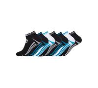 Chaussette Homme Coton - Lot de 7 - Socquettes Sport Homme, Durables & Training, Noir, Bleu, Blanc, Taille 39/42