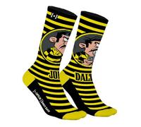 Chaussette Homme Lucky Luke Coton, 1 Paire de Chaussettes Fantaisie Homme, Édition Limitée et Originale 43/46