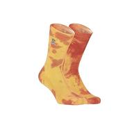 Chaussette Homme One Piece, 1 Paire de Chaussette Haute Tie & Dye, Confortable et Douce, Orange, Taille 39/42