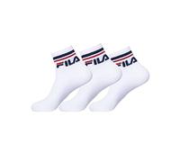 Chaussette Homme Running - Lot de 3 - Chaussettes Sport Homme, Tennis, Respirantes, Blanc, Rouge, Taille 43/46