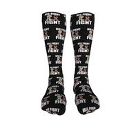 Chaussette Homme Son Combat Est Mon Combat : Sensibilisation Et Soutien À L’Autisme Chaudes Chaussettes De Travail Antiderapante Work Socks Pour Adulte Sport Golf 50Cm