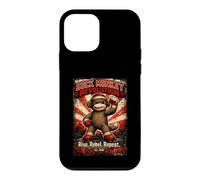 Chaussette Monkey Revolution Mignon Rétro Animal Primate Maman Papa Coque pour iPhone 12 Mini