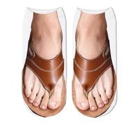 Chaussette Personnalisé Chaussettes Montantes Femmes Fille 39 42 Non Comprimantes Ne Pas DéRanger Je Joue Marrantes Chicken Legs Socks Chaussette Fantaisie Paillette Humoristique Chocolat Stitch