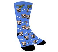 Chaussette Personnalisé Photo,Chaussette Personnalisable,Mettez le chien, le chat et les autres animaux de compagnie dans une chaussette