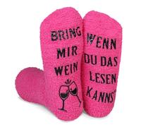 Chaussette Polaire Femme Chaussette Cupcake Cadeau Rigolo Femme Maman Cadeau Soeur Meilleure Amie Cadeau Fete des Meres taille unique-Si Tu Peux Le Lire M'apporter Chaussettes Noël Chaussettes d'Hiver