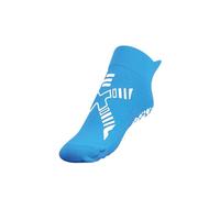 Chaussette Pool Kids R.EVENGE pour activités en piscine et sur surfaces humides, antibactériennes et antidérapantes (Azur/Blanc S 25-29), Bleu et blanc, S